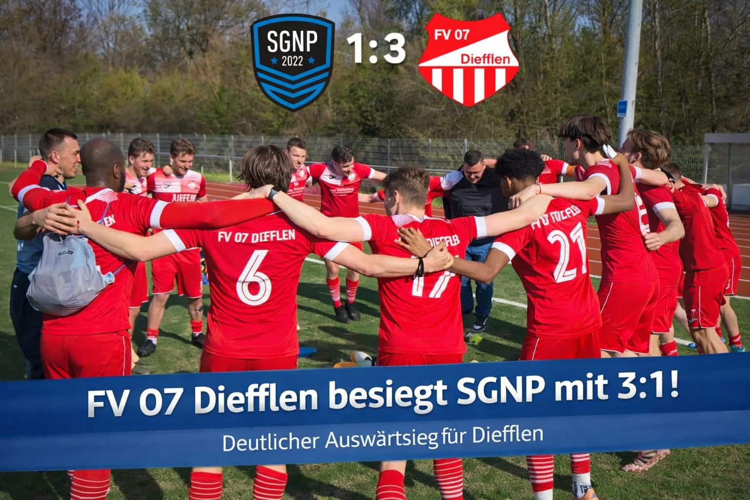 Derbysieg Diefflen II 3:1 gegen Nalbach-Piesbach Bezirksliga