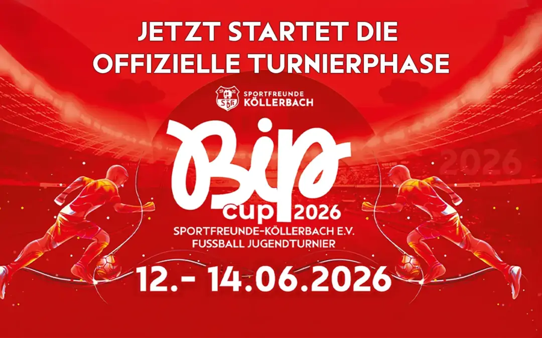 BIP Cup 2026: Jetzt startet die offizielle Turnierphase