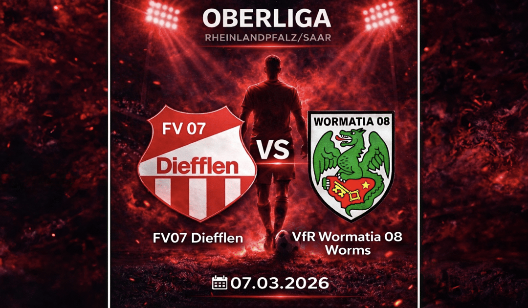 Heimspielwochenende auf dem Babelsberg: FV 07 Diefflen empfängt Wormatia Worms und SG Lockweiler-Krettnich
