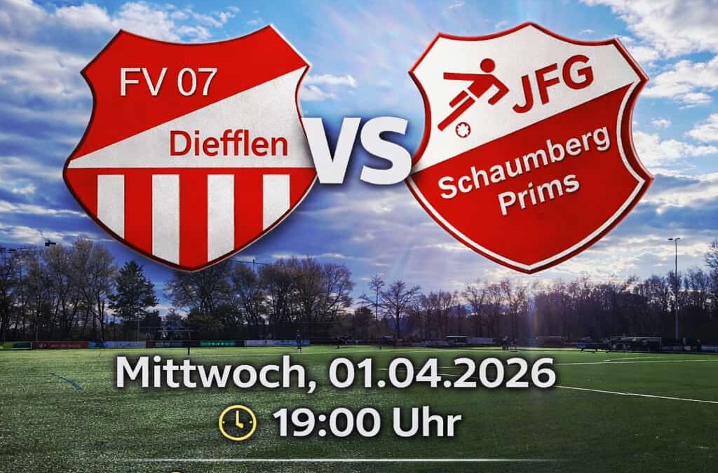 A-Junioren FV 07 Diefflen im Halbfinale des Saarlandpokals