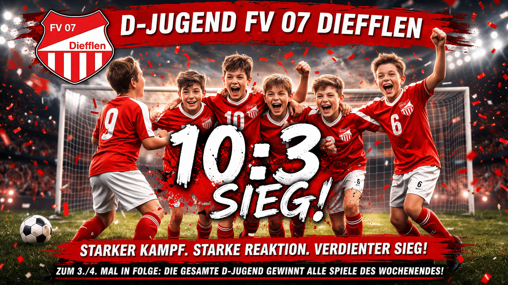 D-Jugend FV 07 Diefflen 10-3 Sieg D-Jugend FV 07 Diefflen Sieg 10:3 Jugendspiel Fußball Diefflen