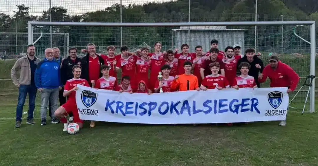 Saarlandpokal Sieg Diefflen – A-Jugend gewinnt Finale