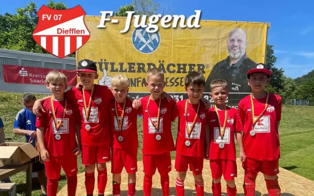 FV07 Diefflen F-Junioren begeistern beim Müllerdächer-Cup