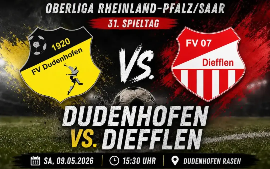 FV Dudenhofen Diefflen: Wichtiges Kellerduell