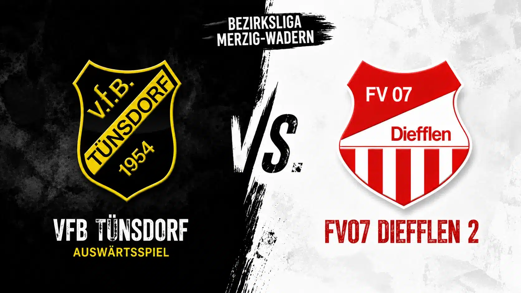 FV07 Diefflen 2 Tünsdorf Bezirksliga Auswärtsspiel