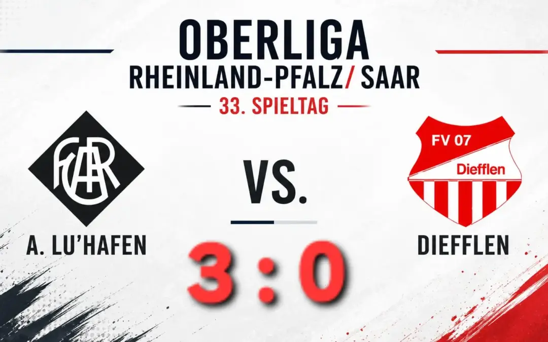 FV07 Diefflen Auswärtsniederlage bei Arminia Ludwigshafen
