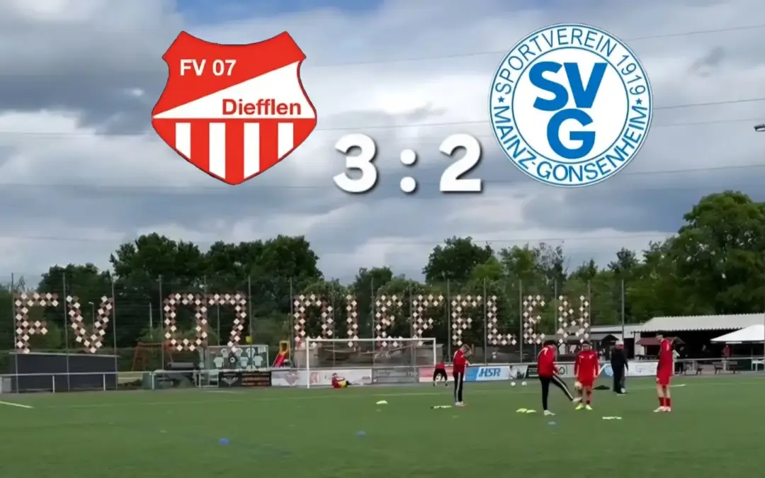 FV07 Diefflen Gonsenheim – Last-Minute-Sieg in Unterzahl-Krimi
