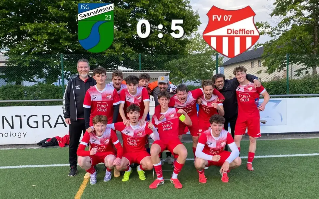 FV07 Diefflen bei Saarwiesen gewinnt klar mit 5:0