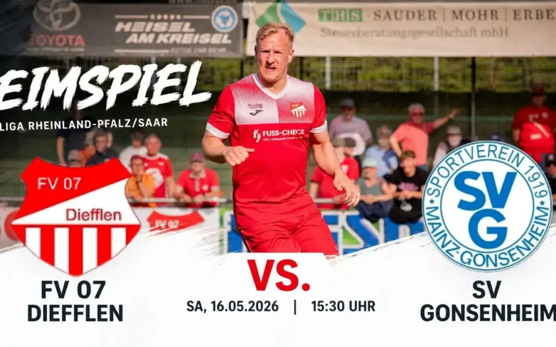 FV07 Diefflen SV Gonsenheim – Heimspiel auf dem Babelsberg