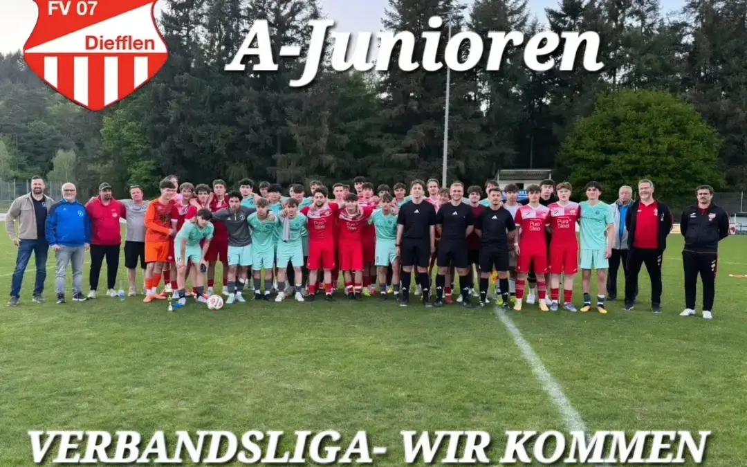A-Jugend Aufstieg – FV07 Diefflen in Verbandsliga