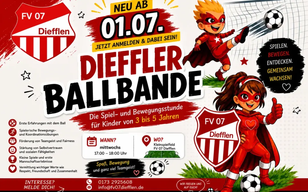 FV07 Diefflen Ballbande startet am 01.07.
