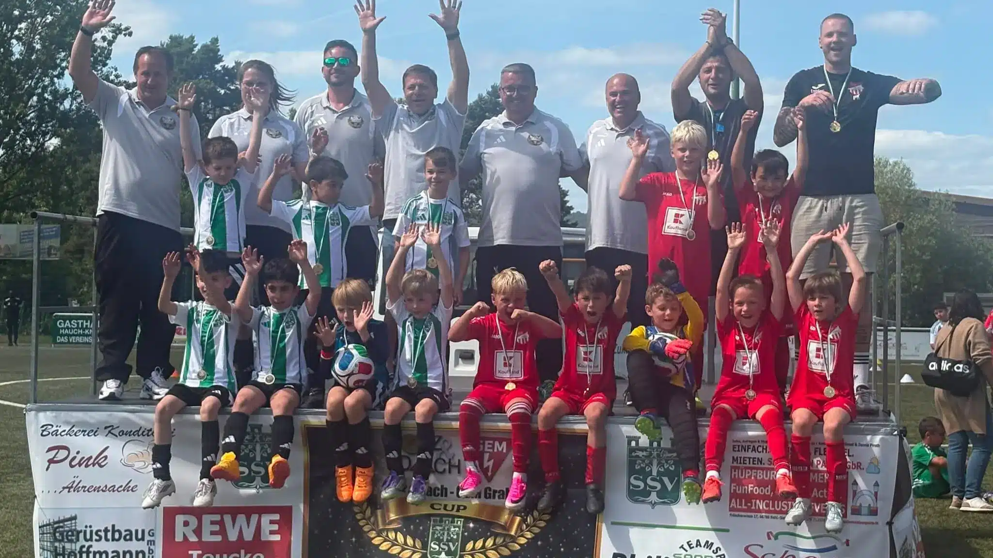 FV07 Diefflen F2 beim Holz-und-Dach-Cup in Pachten mit vier Siegen aus vier Spielen