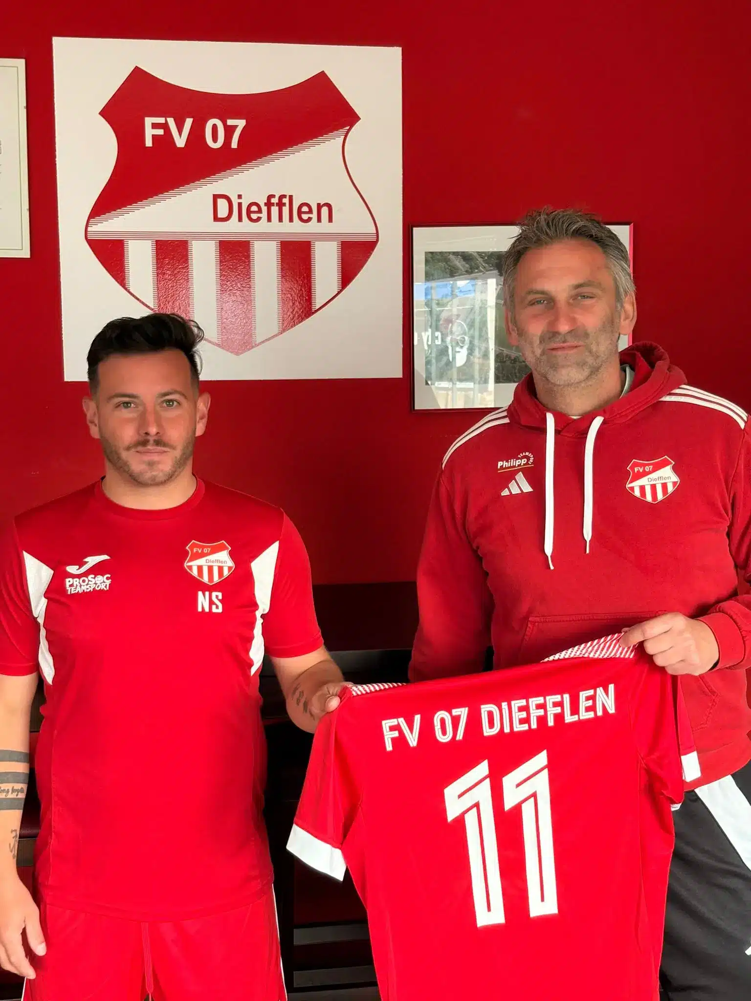 Trainervorstellung FV07 Diefflen III mit Nico Stenzhorn und Roland Bettinger