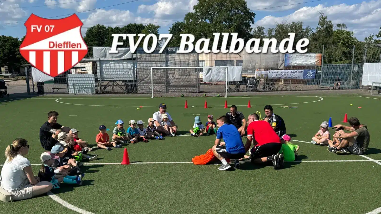 FV07 Diefflen Ballbande bei der zweiten Spielstunde auf dem Babelsberg