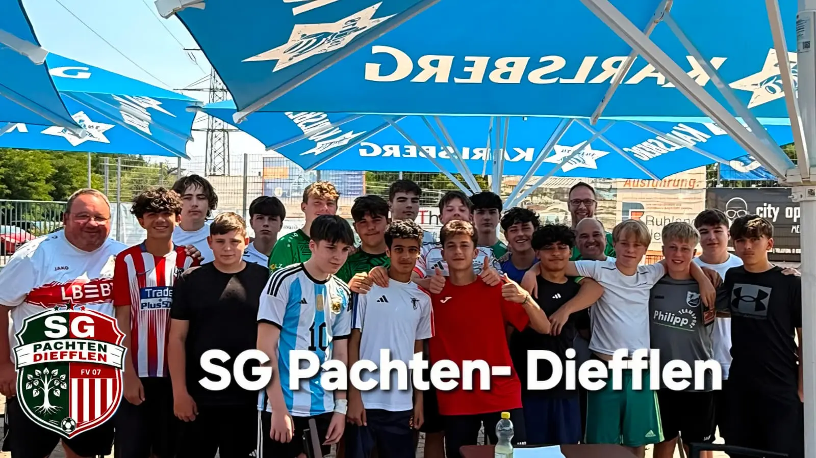 SG Pachten/Diefflen beim Trainingstag der B-Jugend in Diefflen