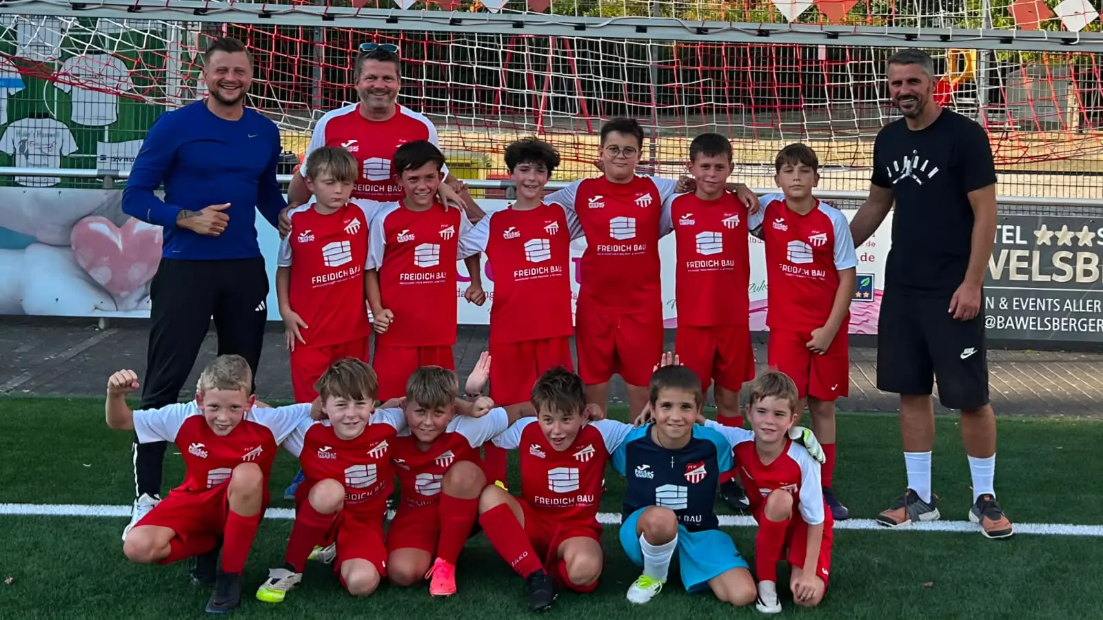 Diefflen E1 nach dem Heimspiel gegen SV Merchingen