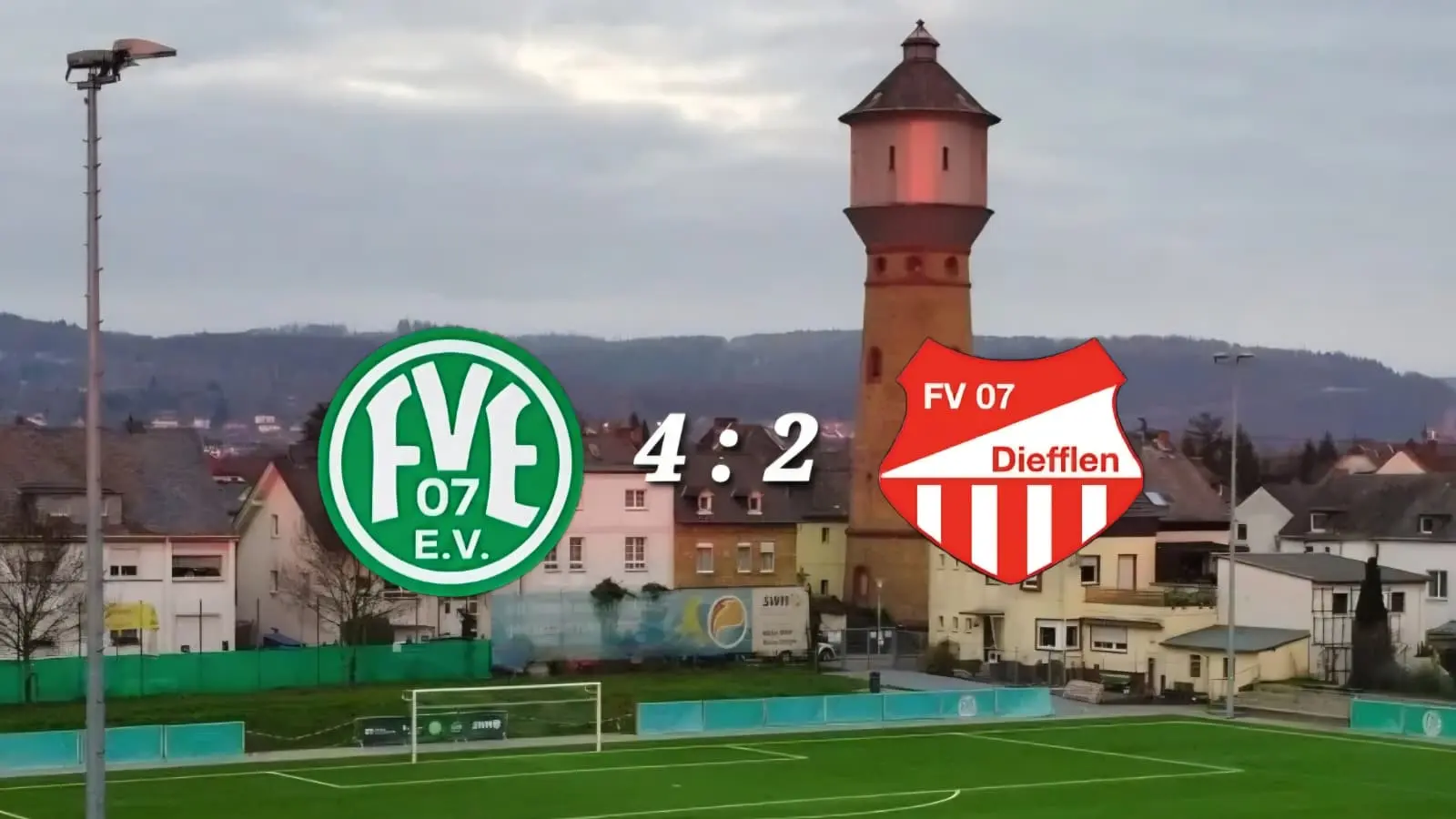 FV07 Diefflen Saisonauftakt beim FV Engers 07 – Endstand 4:2