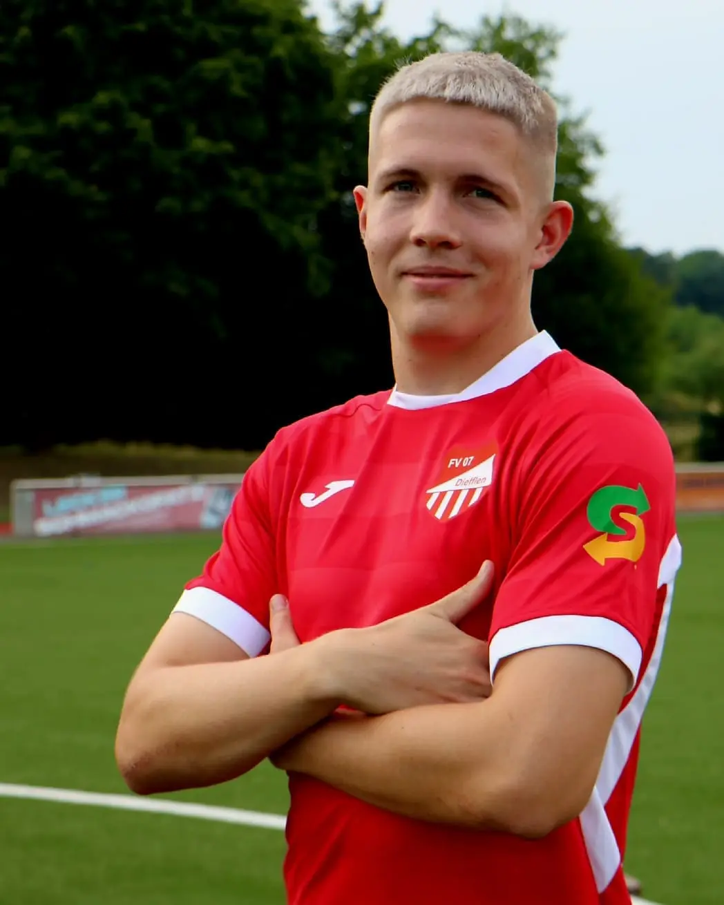 Tommy Bubel im Trikot des FV07 Diefflen